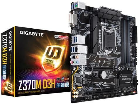 Z370M D3H (rev. 1.0) Key Features .